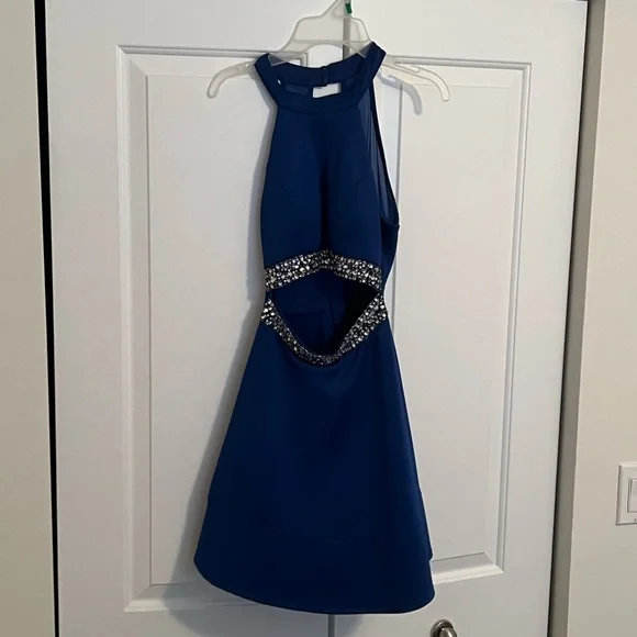 Honey and Rosie | Dresses | Beaded Navy Blue Homecoming Dress | Poshmark Honey and Rosie | Dresses | Beaded Navy Blue Homecoming Dress | Poshmark